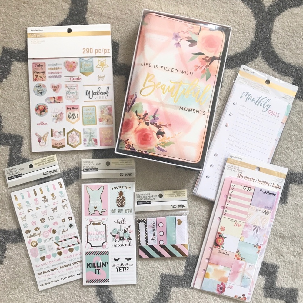 🎀 Recollections undated Planner Bundle!
