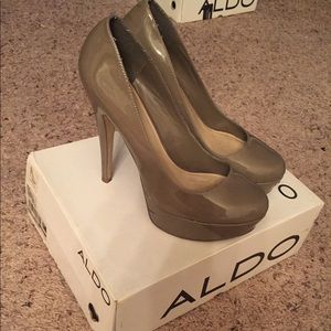 Taupe colored pumps from ALDO!