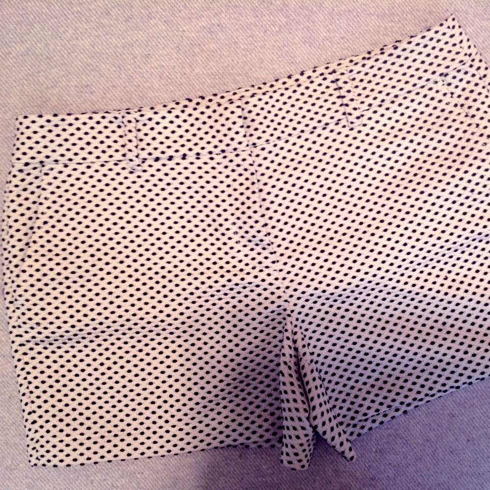 Loft - Polka Dot Shorts - Size 8