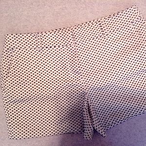 Loft - Polka Dot Shorts - Size 8