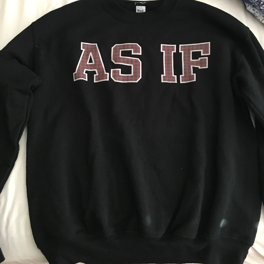 "As if" Clueless crew neck