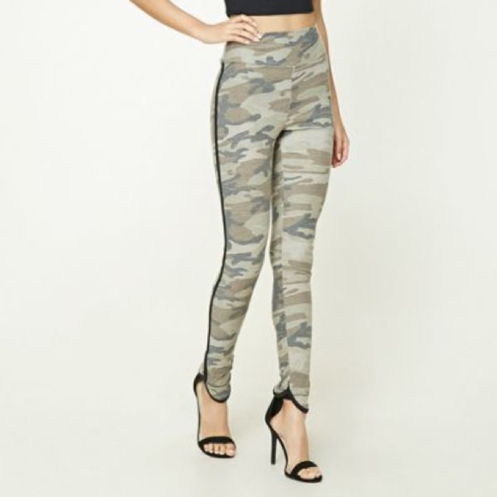 Camo Print Leggings