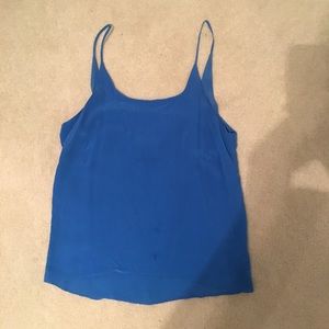 Olivaceous Silk Tank