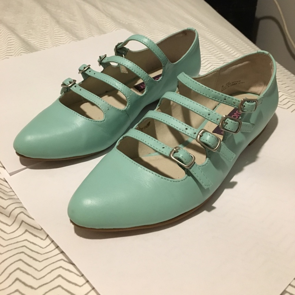 Mint Mojo Moxy Flats