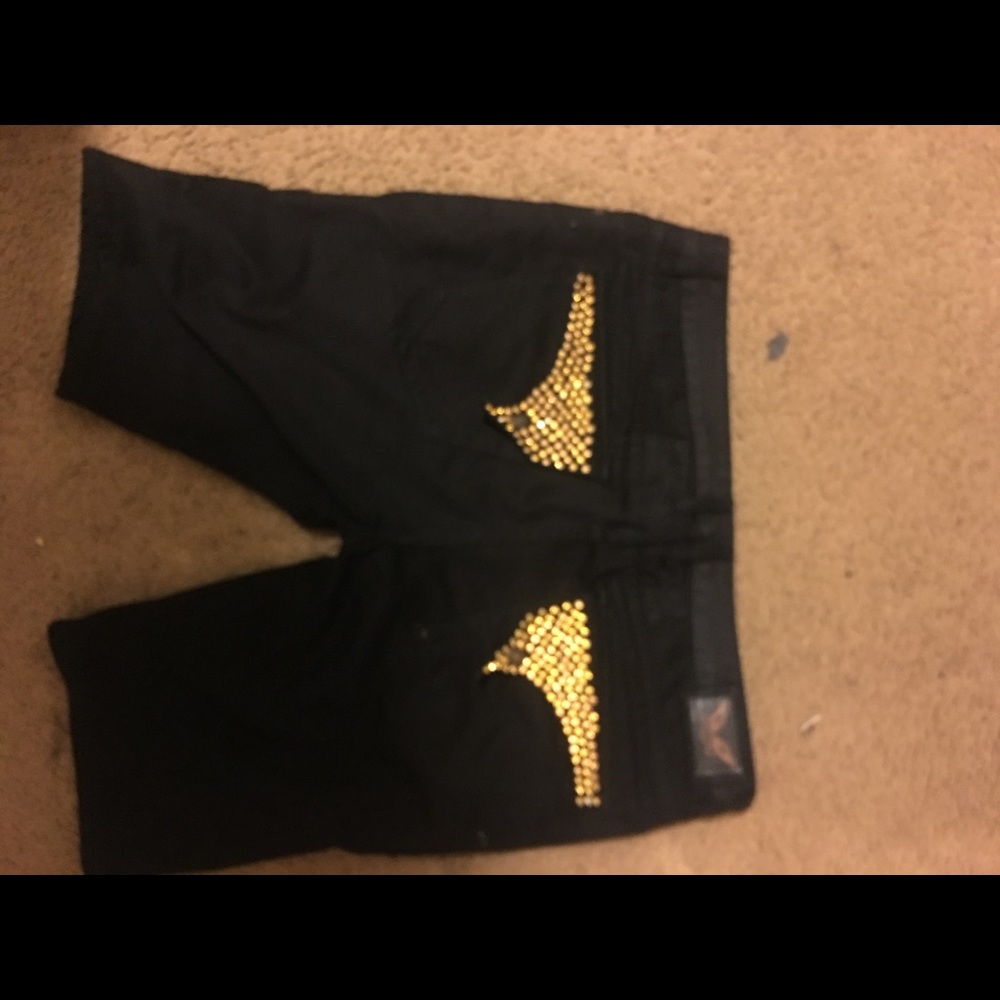 Robin jean Shorts Size 42 (D5851BRNSNAKE)