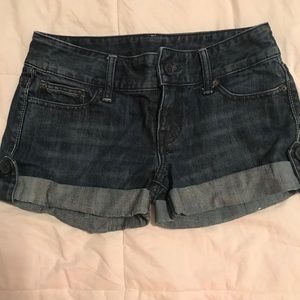 X2 by express denim shorts