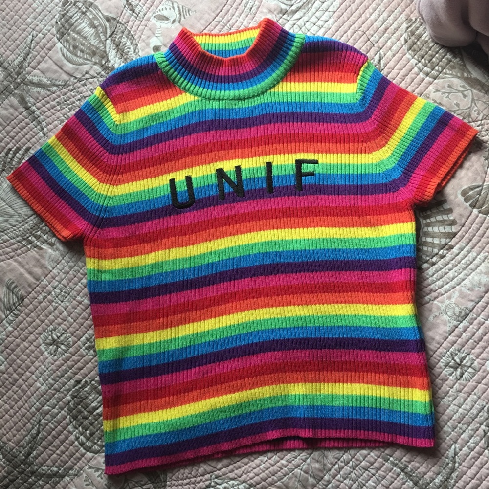 🌈SOLD🌈 NWT UNIF Lenny Crop