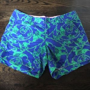 Lilly Pulitzer "Loopy" Callahan Shorts size 4 EUC