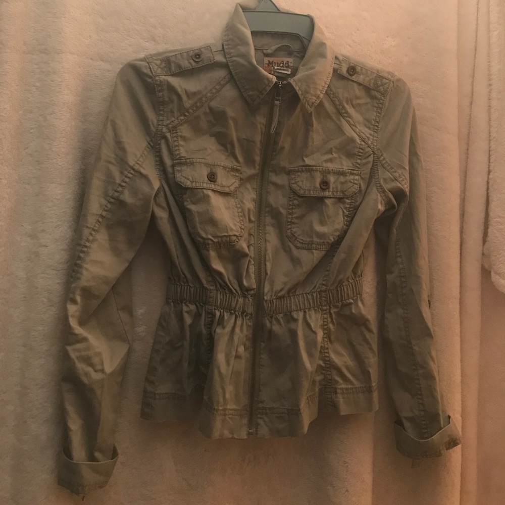 Mudd zip up sweater