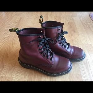 Oxblood Doc Martens