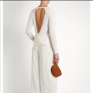 Diane Von Furstenberg Kylee Open Back Sweater