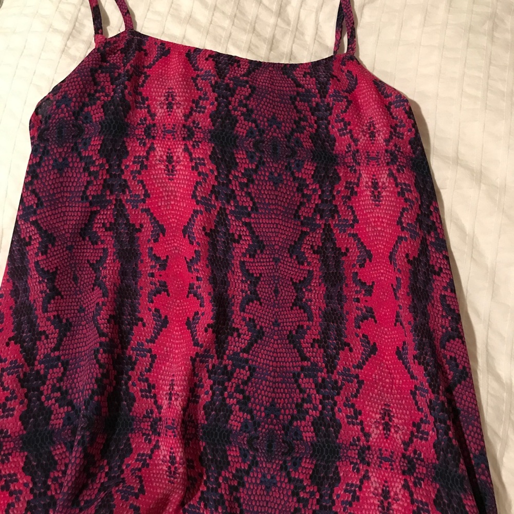 Olivaceous Snakeskin Top