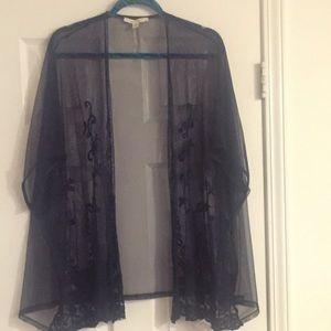 Sheer kimono