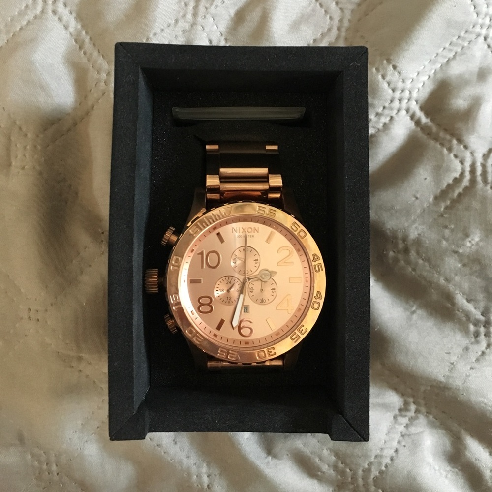 Nixon Rose Gold Watch