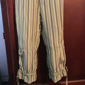Silk Capri pants