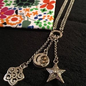 FINAL SALE - Brighton Star Moon pendant Necklace