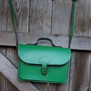 Crossbody green purse