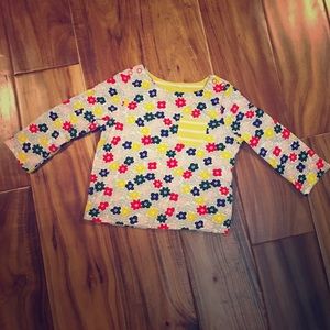 Baby boden reversible long sleeves knit tee