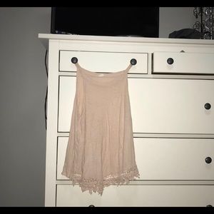 Pink tank top