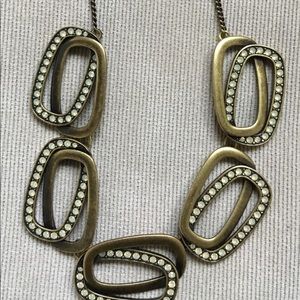 Antique Links Necklace - Touchstone Crystal