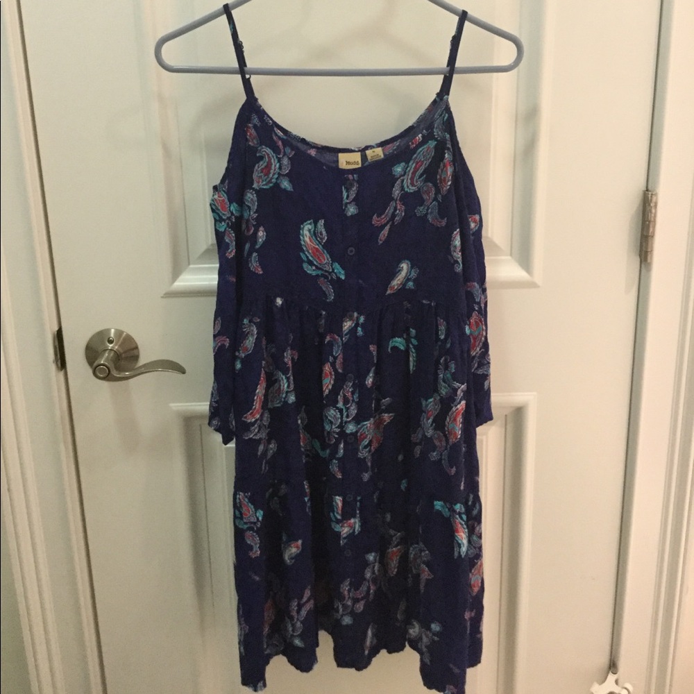 Off the shoulder loose fitting dress