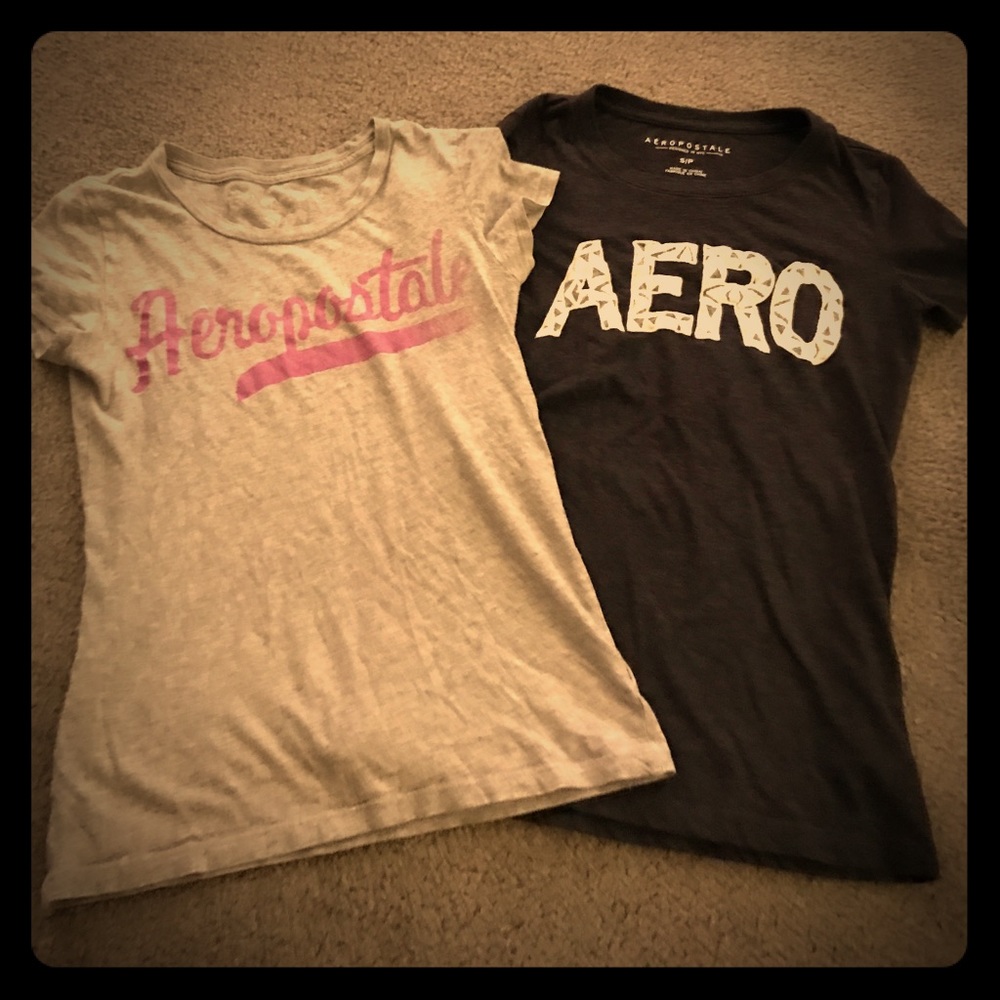 2 Aeropostale T-shirts