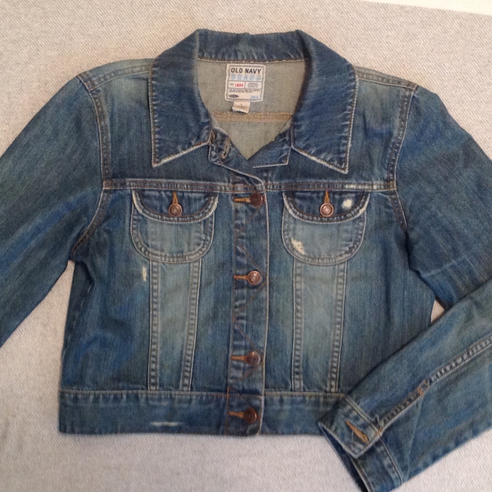 Denim Jacket - Old Navy - Size L