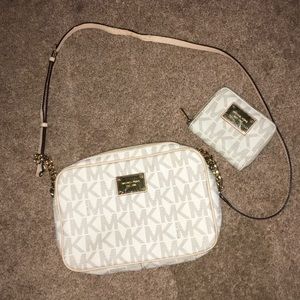 Michael Kors cross body and wallet