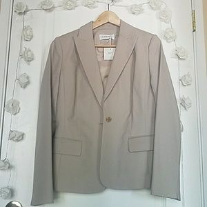 Calvin Klein Beige Blazer 6