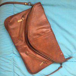 TopShop Giant Clutch with Crossbody Strap