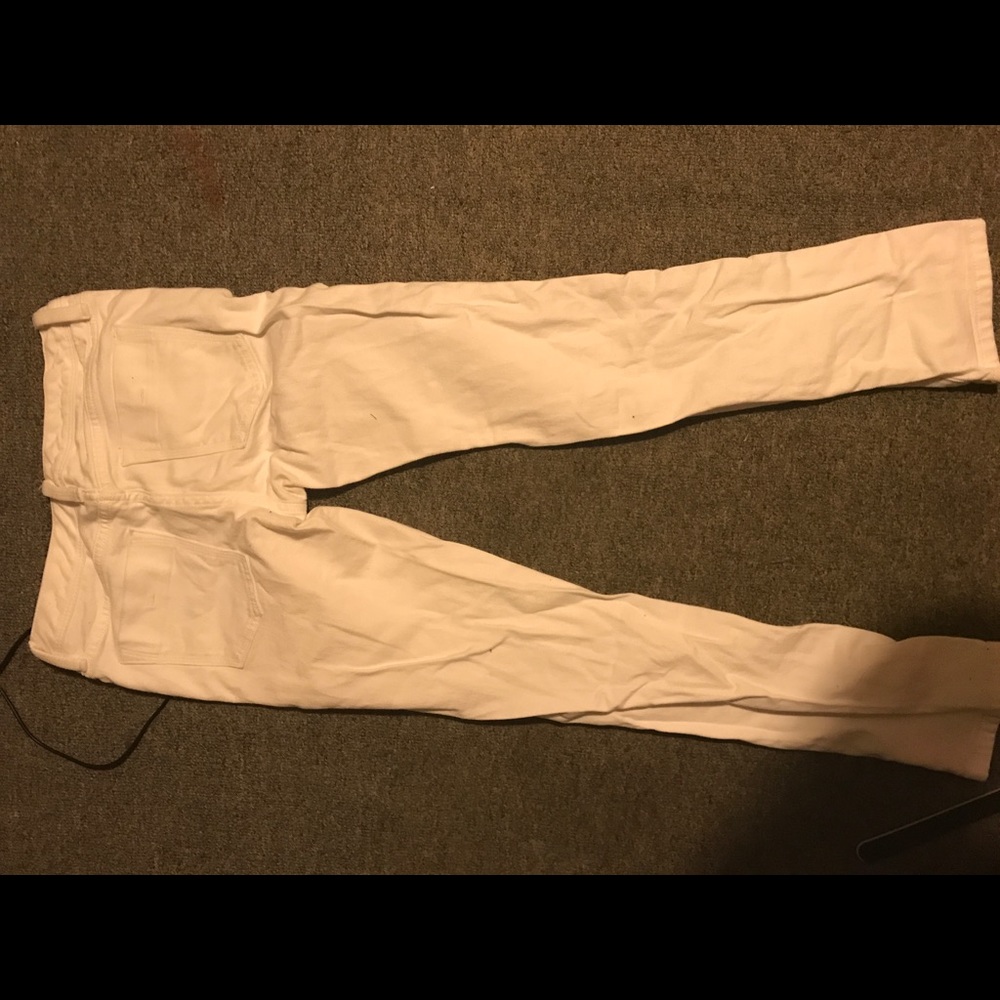 White banana republic jeans