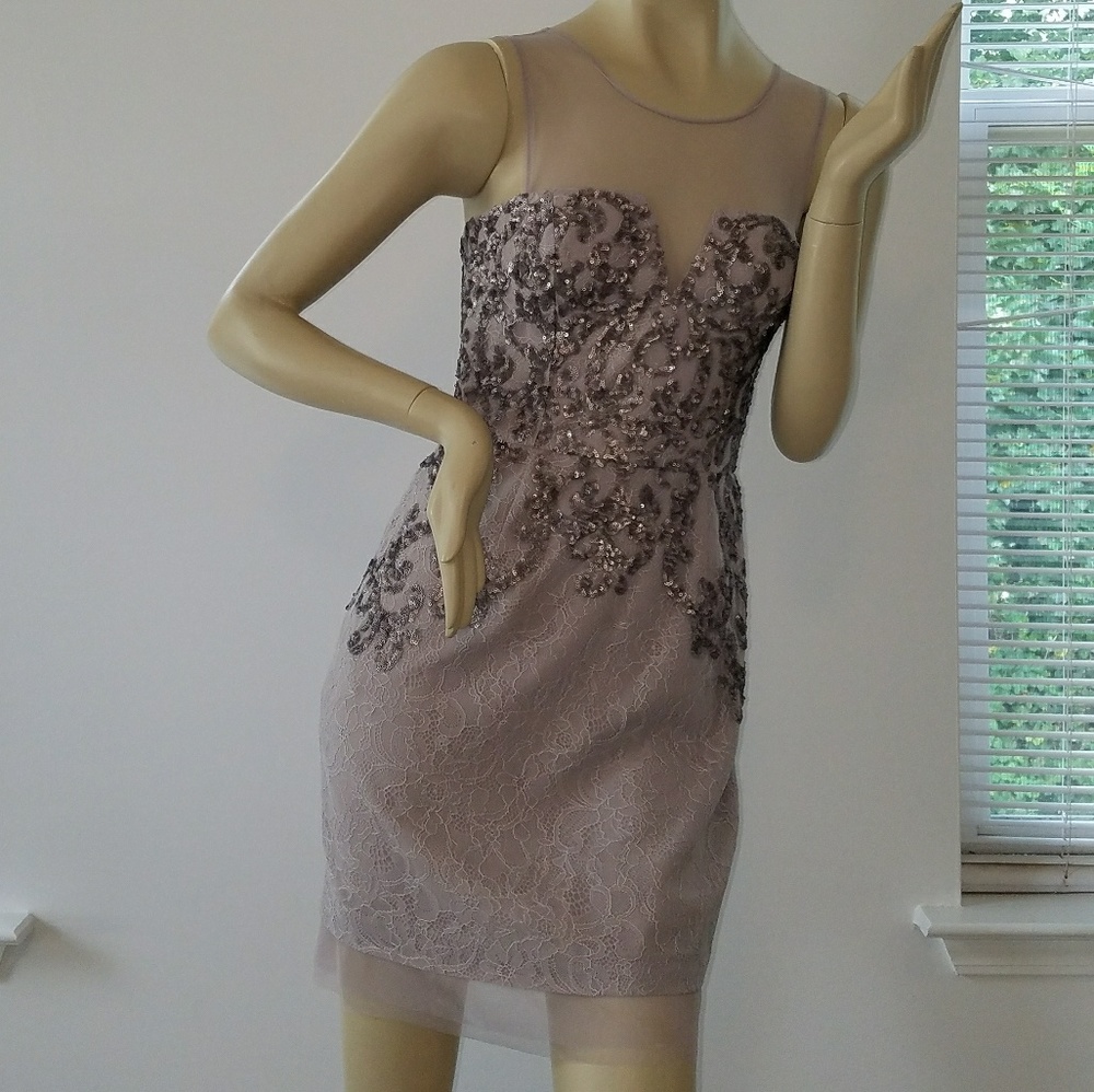 BCBG Maxazria Abigail Sequin dress