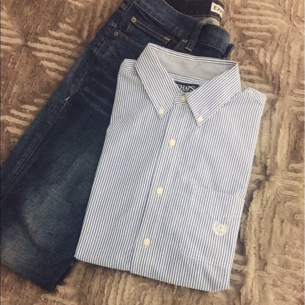Chaps Men's Dress Shirt