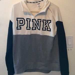 PINK Victoria's Secret half zip