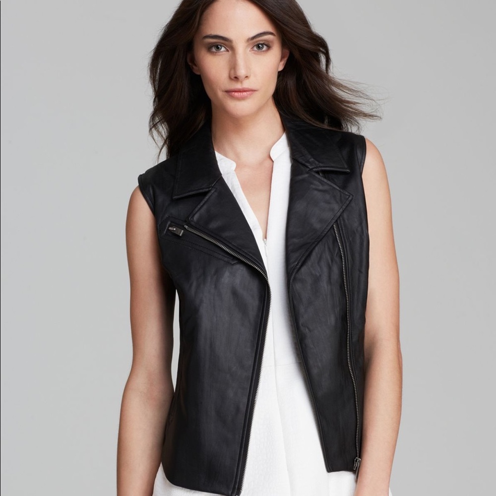 Two by Vince Camuto leather vest. ✨