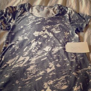 Gray and white LLR Classic T **ONE Day Sale**