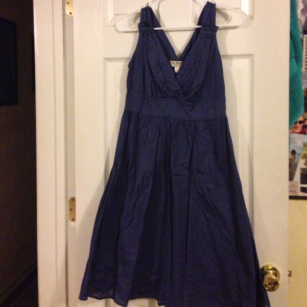 Blue dress