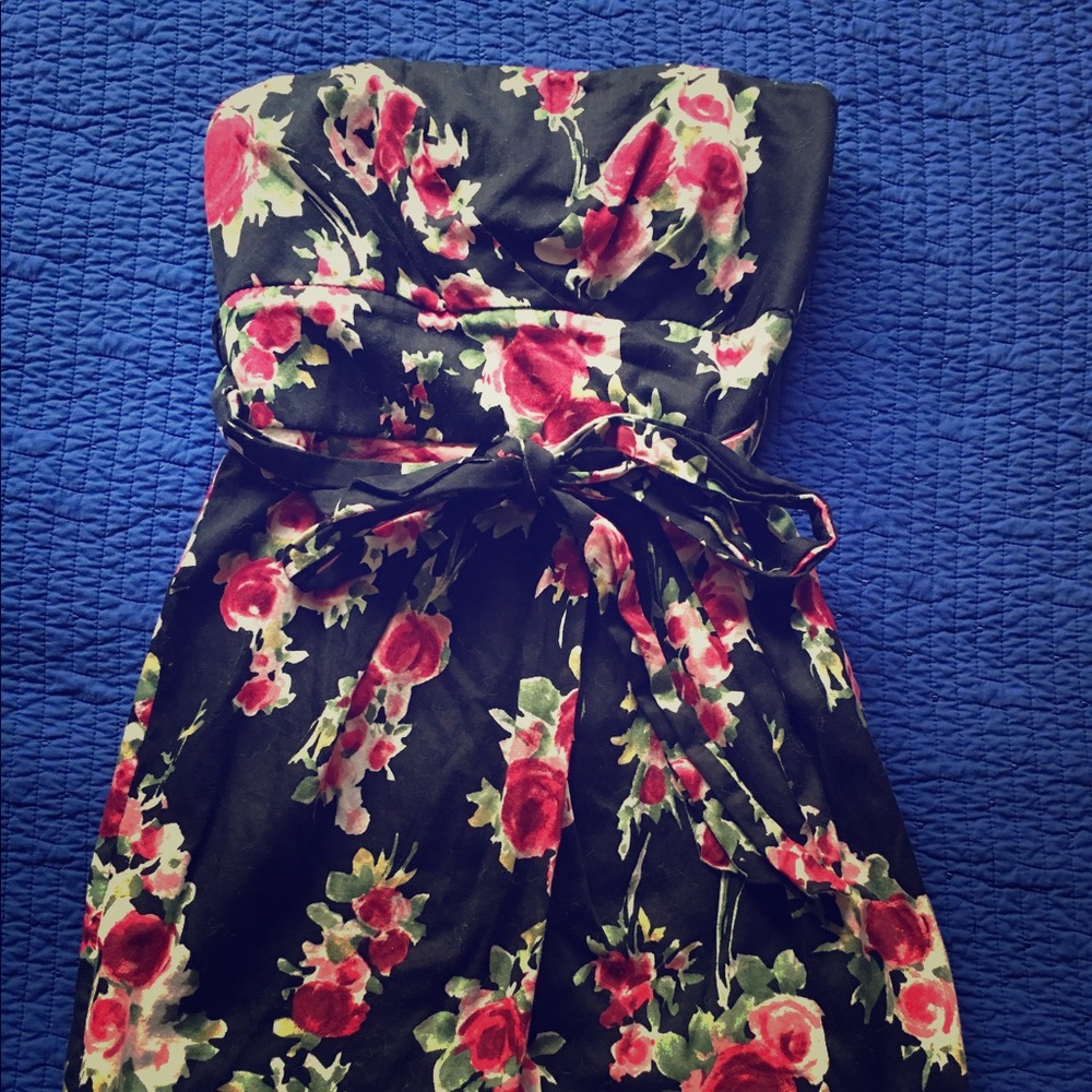Twenty One Floral Tube Dress