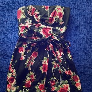 Twenty One Floral Tube Dress
