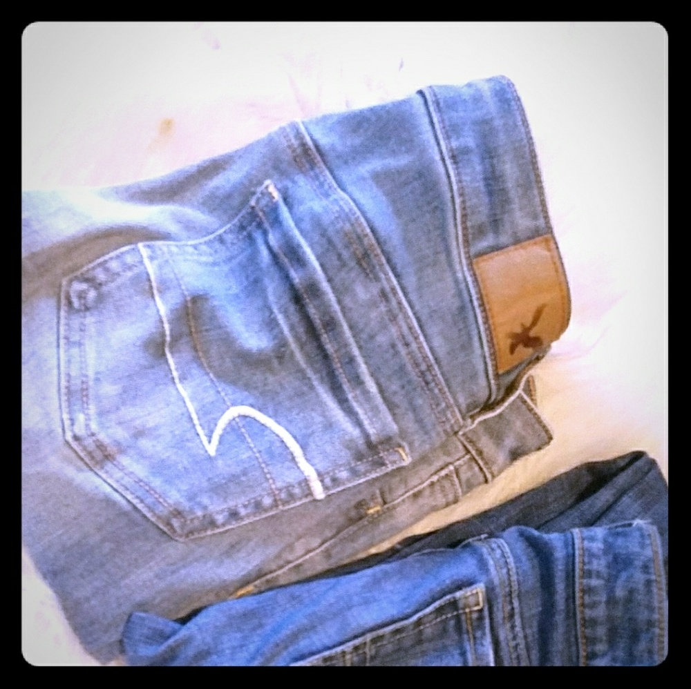size 2 regular skinny American eagle