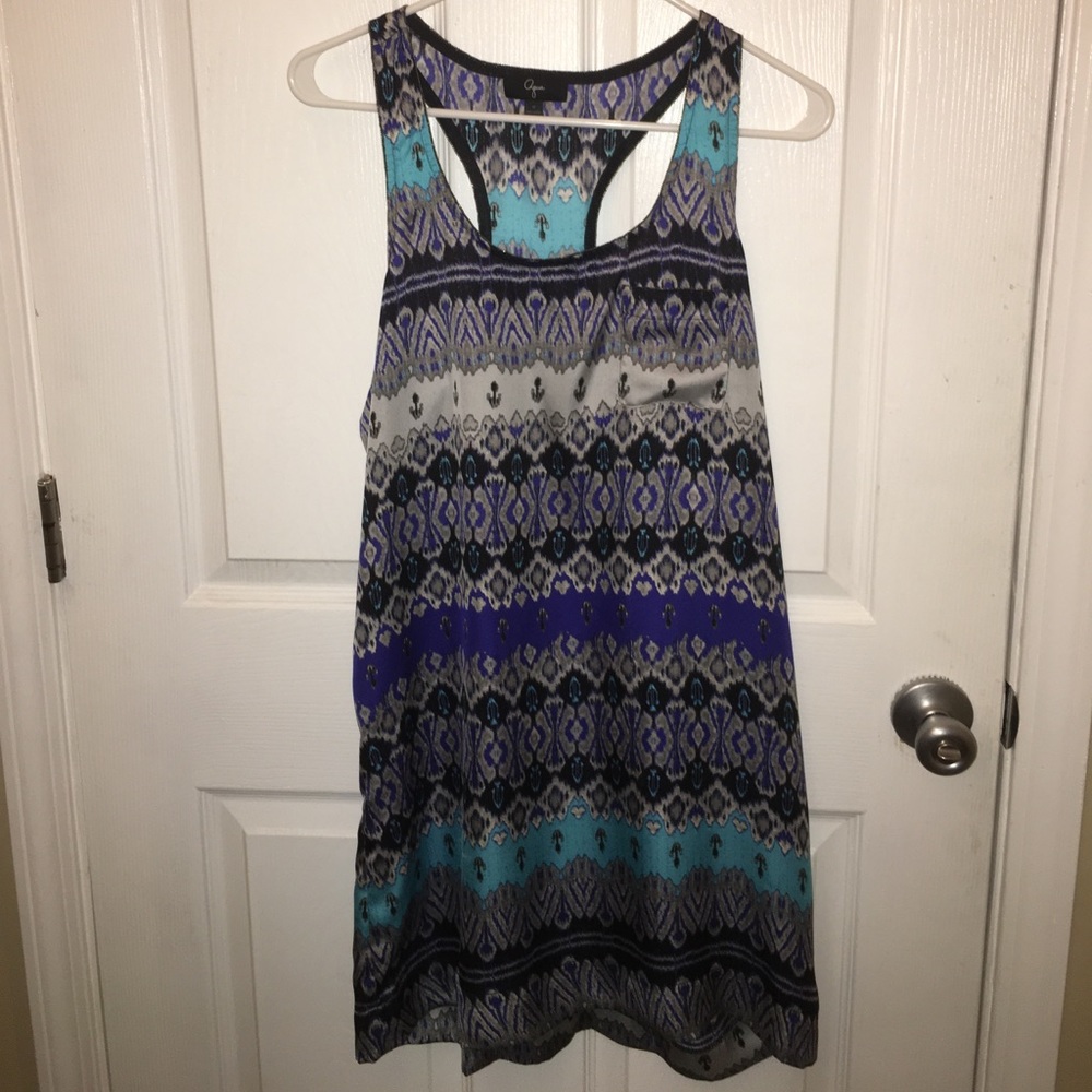 NWT Bloomingdale's Aqua dress with tags on