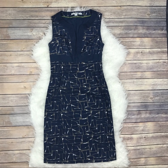 Boden Dresses & Skirts - Boden Notch Neck Sheath Dress