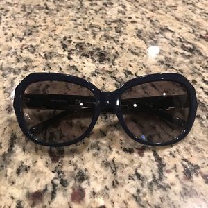 Navy and Golden beige Tory Burch Sunglasses