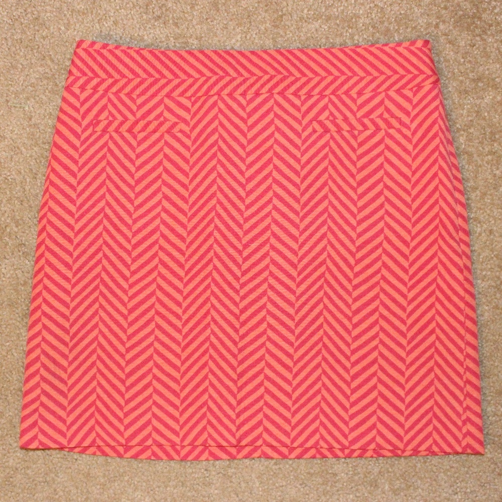 LOFT Herringbone Skirt
