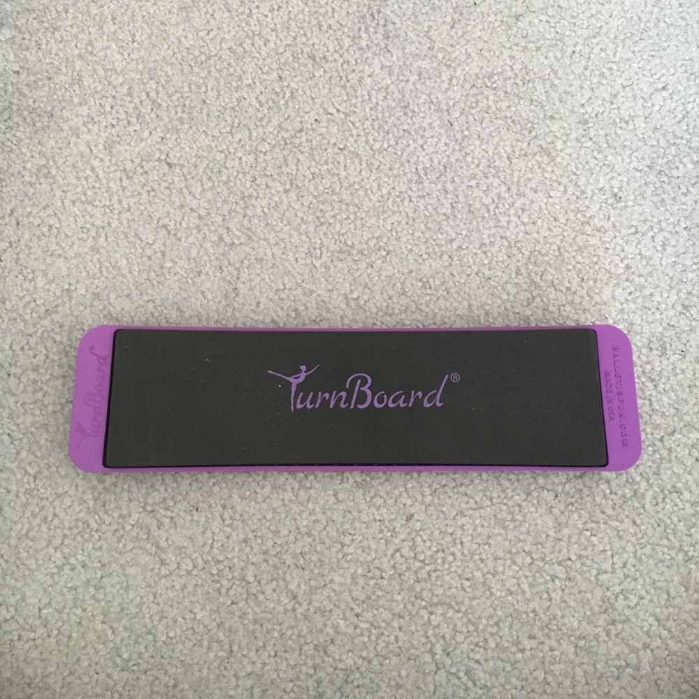 Ballet turn board in purple