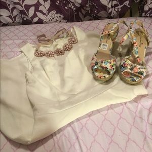 Cute white Charlotte Russe Dress