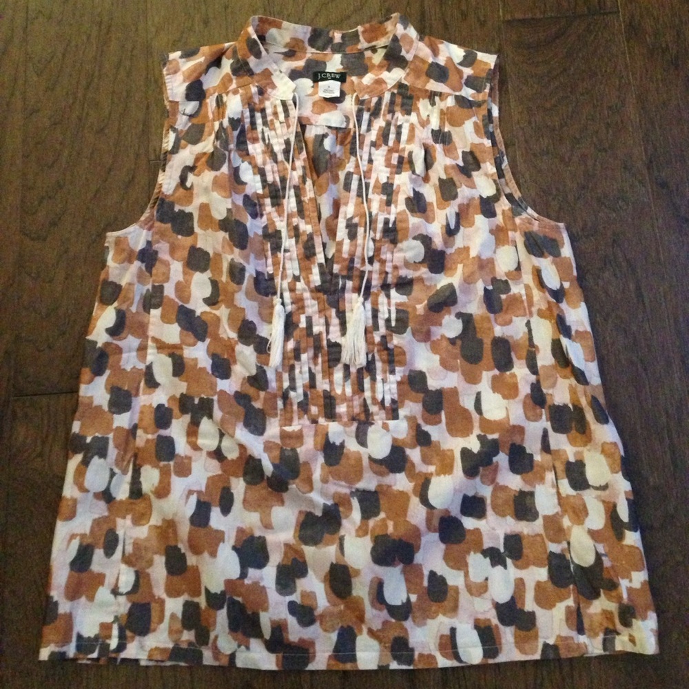 Brown tones top
