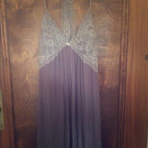 Grey Victoria's Secret Babydoll Nightie