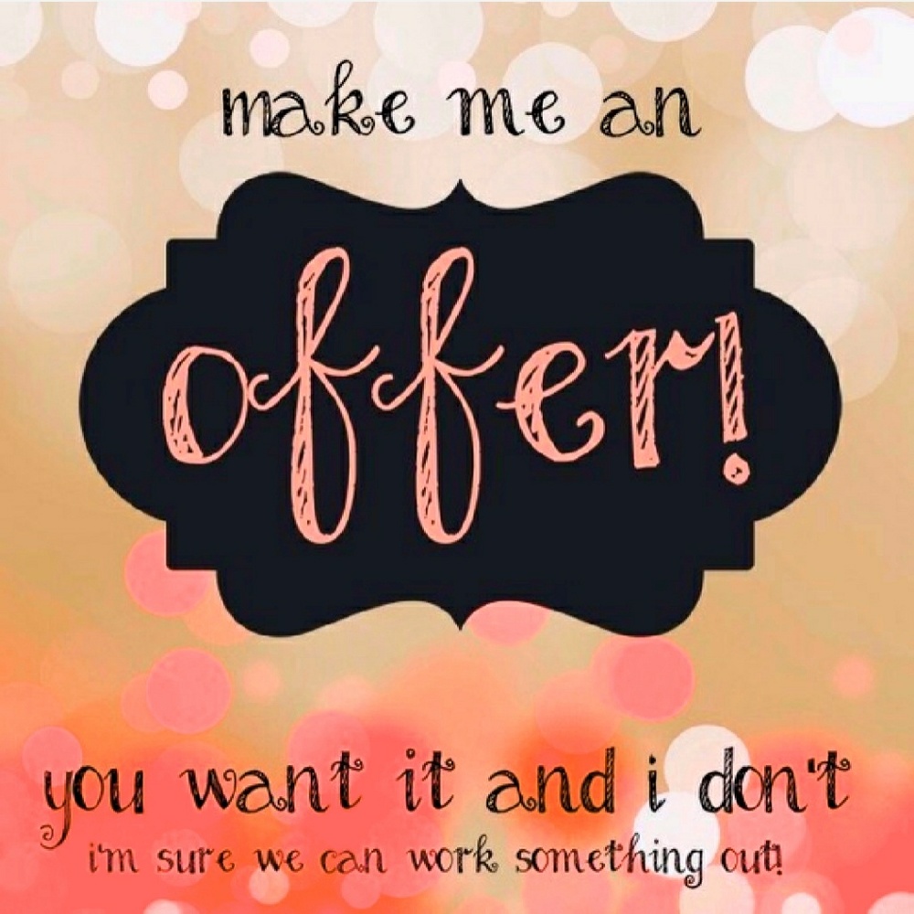 All offered are welcomed!
