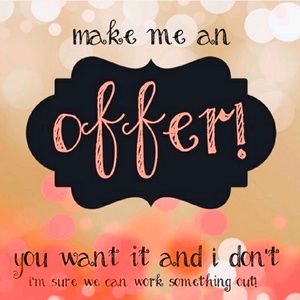 All offered are welcomed!